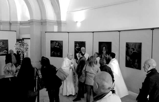 Inaugurazione mostra APOSTOLI DI DOMENICO